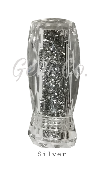 Crystal Pixie (Super Shine Made with Swarovski Crystal)-Silver ● GelliCo USA ● Nail Art Design ● Best Top Gel ● Best Matte Top Gel ● Cheapest Gel Polish ● High Quality Gel Polish ● Marble Nail Art Design ● Chrome Nail Art Design ● Make Nail at Home ● Best Nail Gel ● Best Nail Polish 