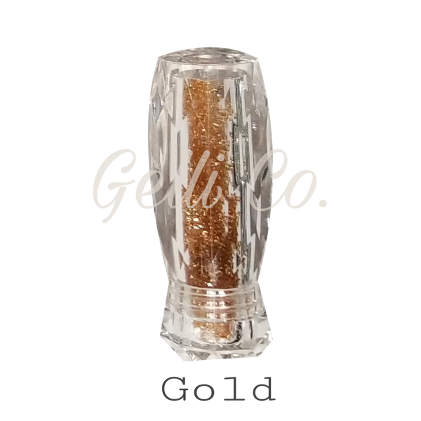 Crystal Pixie (Super Shine Made with Swarovski Crystal)-Gold ● GelliCo USA ● Nail Art Design ● Best Top Gel ● Best Matte Top Gel ● Cheapest Gel Polish ● High Quality Gel Polish ● Marble Nail Art Design ● Chrome Nail Art Design ● Make Nail at Home ● Best Nail Gel ● Best Nail Polish 