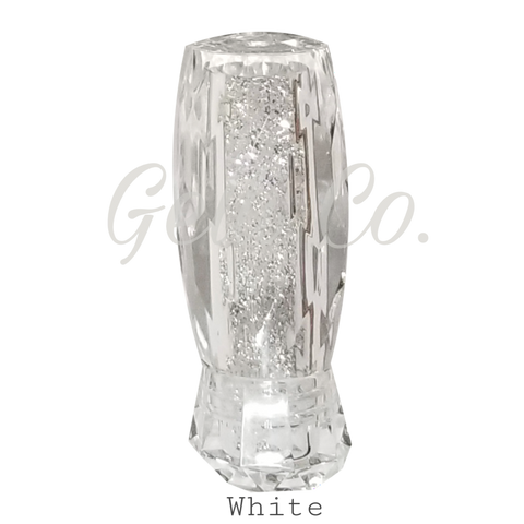 Crystal Pixie (Super Shine Made with Swarovski Crystal)-White ● GelliCo USA ● Nail Art Design ● Best Top Gel ● Best Matte Top Gel ● Cheapest Gel Polish ● High Quality Gel Polish ● Marble Nail Art Design ● Chrome Nail Art Design ● Make Nail at Home ● Best Nail Gel ● Best Nail Polish 