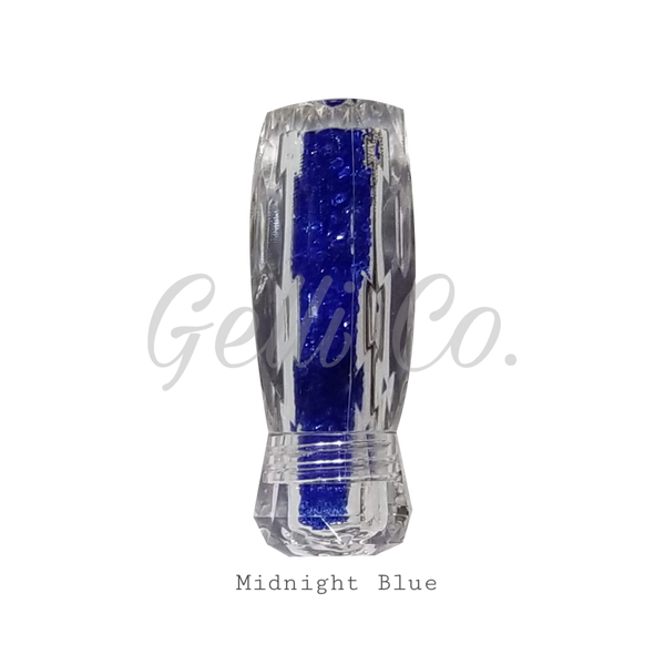 Crystal Pixie (Super Shine Made with Swarovski Crystal)-Midnight Blue ● GelliCo USA ● Nail Art Design ● Best Top Gel ● Best Matte Top Gel ● Cheapest Gel Polish ● High Quality Gel Polish ● Marble Nail Art Design ● Chrome Nail Art Design ● Make Nail at Home ● Best Nail Gel ● Best Nail Polish 
