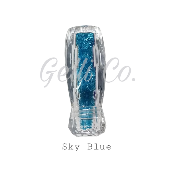 Crystal Pixie (Super Shine Made with Swarovski Crystal)-Sky Blue ● GelliCo USA ● Nail Art Design ● Best Top Gel ● Best Matte Top Gel ● Cheapest Gel Polish ● High Quality Gel Polish ● Marble Nail Art Design ● Chrome Nail Art Design ● Make Nail at Home ● Best Nail Gel ● Best Nail Polish 