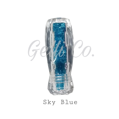 Crystal Pixie (Super Shine Made with Swarovski Crystal)-Sky Blue ● GelliCo USA ● Nail Art Design ● Best Top Gel ● Best Matte Top Gel ● Cheapest Gel Polish ● High Quality Gel Polish ● Marble Nail Art Design ● Chrome Nail Art Design ● Make Nail at Home ● Best Nail Gel ● Best Nail Polish 