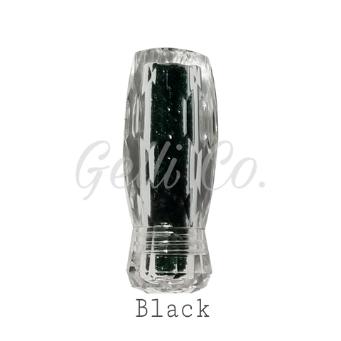 Crystal Pixie (Super Shine Made with Swarovski Crystal)-Black ● GelliCo USA ● Nail Art Design ● Best Top Gel ● Best Matte Top Gel ● Cheapest Gel Polish ● High Quality Gel Polish ● Marble Nail Art Design ● Chrome Nail Art Design ● Make Nail at Home ● Best Nail Gel ● Best Nail Polish 