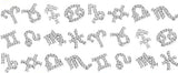 Zodiac Symbol Charms