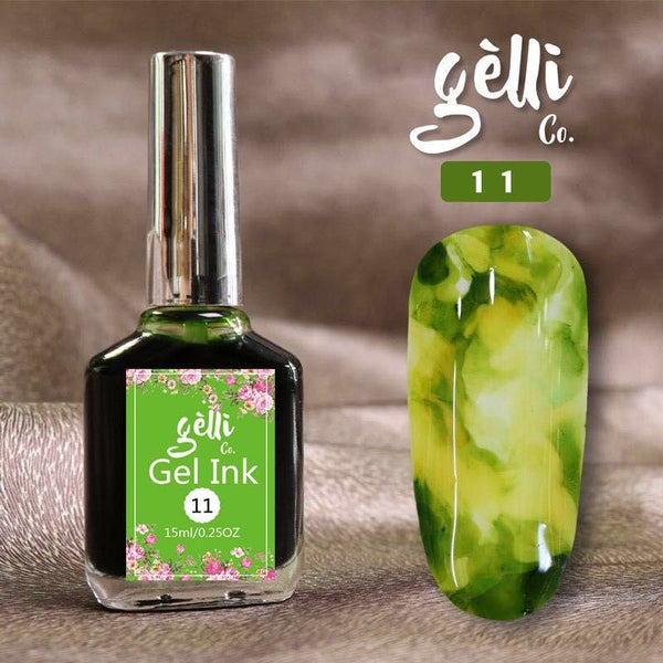 Gel Ink 11 ● GelliCo USA ● Nail Art Design ● Best Top Gel ● Best Matte Top Gel ● Cheapest Gel Polish ● High Quality Gel Polish ● Marble Nail Art Design ● Chrome Nail Art Design ● Make Nail at Home ● Best Nail Gel ● Best Nail Polish 