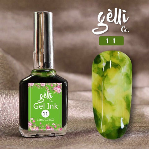 Gel Ink 11 ● GelliCo USA ● Nail Art Design ● Best Top Gel ● Best Matte Top Gel ● Cheapest Gel Polish ● High Quality Gel Polish ● Marble Nail Art Design ● Chrome Nail Art Design ● Make Nail at Home ● Best Nail Gel ● Best Nail Polish 