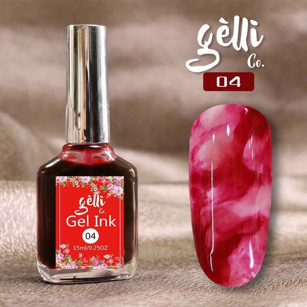 Gel Ink 4 ● GelliCo USA ● Nail Art Design ● Best Top Gel ● Best Matte Top Gel ● Cheapest Gel Polish ● High Quality Gel Polish ● Marble Nail Art Design ● Chrome Nail Art Design ● Make Nail at Home ● Best Nail Gel ● Best Nail Polish 