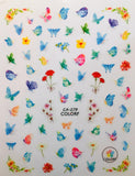 Butterfly 3D nail art Decal
