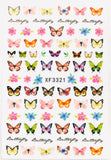Butterfly 3D nail art Decal