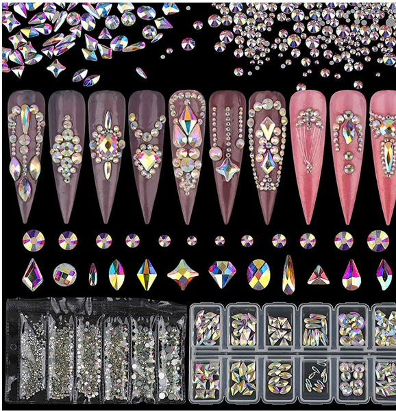 Rhinestone Mix Shaped
