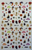 Multiple style Halloween 3D Nail Art Decals