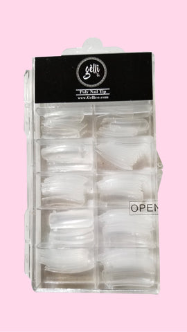 Poly Nail Tips (100 Tips/Box) ● GelliCo USA ● Nail Art Design ● Best Top Gel ● Best Matte Top Gel ● Cheapest Gel Polish ● High Quality Gel Polish ● Marble Nail Art Design ● Chrome Nail Art Design ● Make Nail at Home ● Best Nail Gel ● Best Nail Polish 